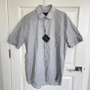Scott Barber Chambray Short Sleeve Shirt - Large